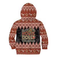 Howdy Christmas Kid Hoodie Have a Holly Jolly Christmas - Wonder Print Shop