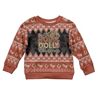 Howdy Christmas Kid Ugly Christmas Sweater Have a Holly Jolly Christmas - Wonder Print Shop