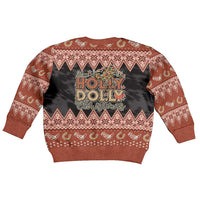 Howdy Christmas Kid Ugly Christmas Sweater Have a Holly Jolly Christmas - Wonder Print Shop
