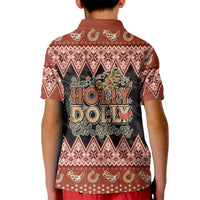 Howdy Christmas Kid Polo Shirt Have a Holly Jolly Christmas - Wonder Print Shop
