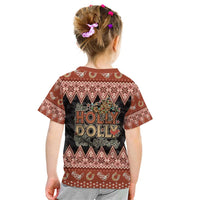 Howdy Christmas Kid T Shirt Have a Holly Jolly Christmas - Wonder Print Shop