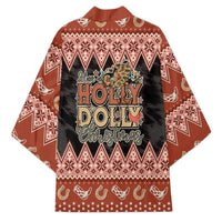 Howdy Christmas Kimono Have a Holly Jolly Christmas - Wonder Print Shop