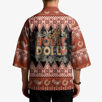 Howdy Christmas Kimono Have a Holly Jolly Christmas - Wonder Print Shop