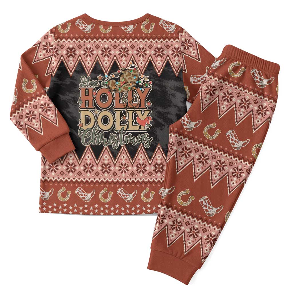 Howdy Christmas Pajama Set Have a Holly Jolly Christmas - Wonder Print Shop