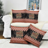 Howdy Christmas Pillow Cover Have a Holly Jolly Christmas - Wonder Print Shop