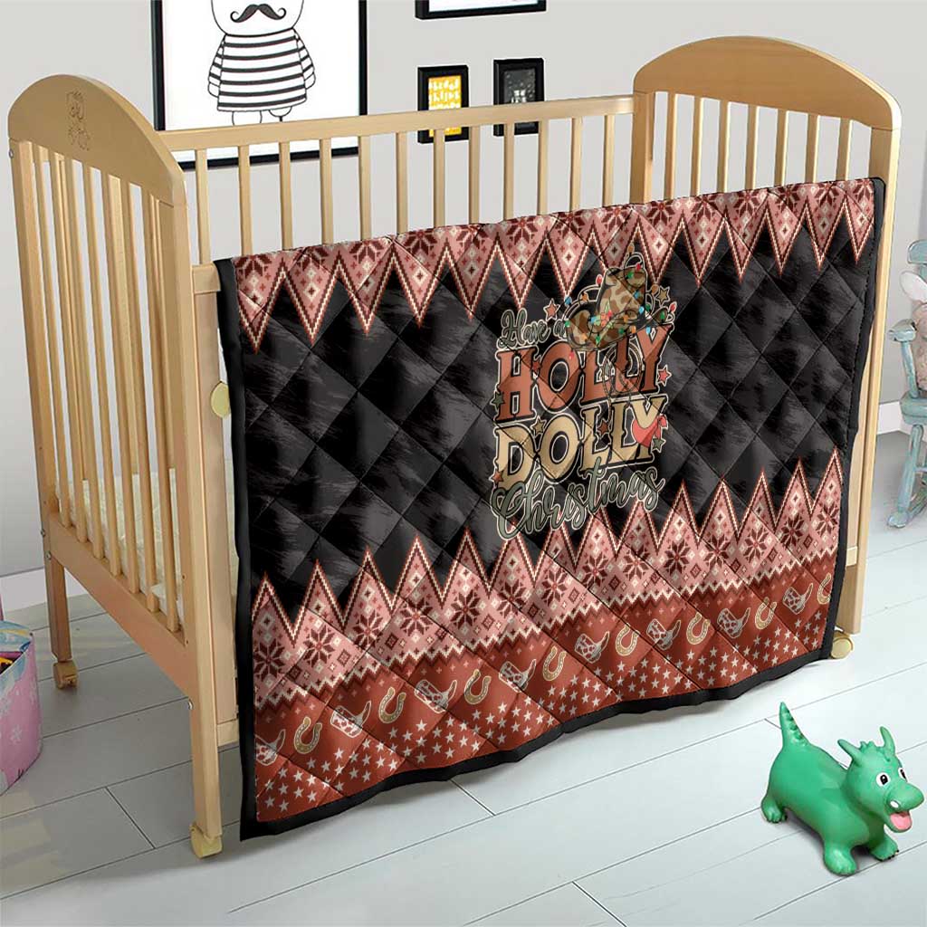 Howdy Christmas Quilt Have a Holly Jolly Christmas - Wonder Print Shop