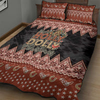 Howdy Christmas Quilt Bed Set Have a Holly Jolly Christmas - Wonder Print Shop