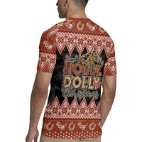 Howdy Christmas Rugby Jersey Have a Holly Jolly Christmas - Wonder Print Shop