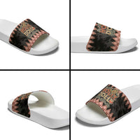 Howdy Christmas Slide Sandals Have a Holly Jolly Christmas - Wonder Print Shop