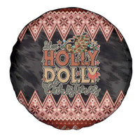 Howdy Christmas Spare Tire Cover Have a Holly Jolly Christmas - Wonder Print Shop