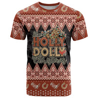 Howdy Christmas T Shirt Have a Holly Jolly Christmas - Wonder Print Shop