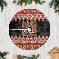 Howdy Christmas Tree Skirt Have a Holly Jolly Christmas - Wonder Print Shop
