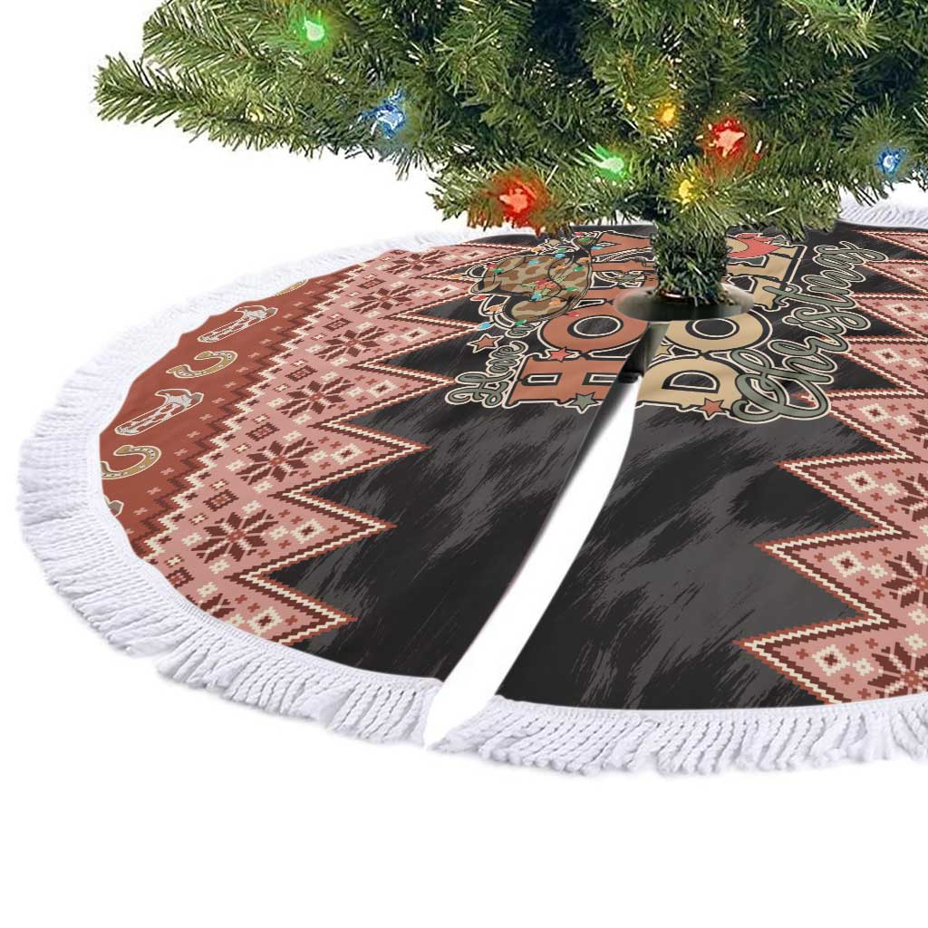 Howdy Christmas Tree Skirt Have a Holly Jolly Christmas - Wonder Print Shop