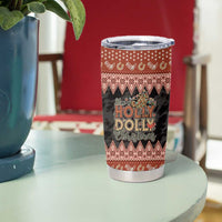 Howdy Christmas Tumbler Cup Have a Holly Jolly Christmas - Wonder Print Shop