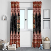 Howdy Christmas Window Curtain Have a Holly Jolly Christmas - Wonder Print Shop
