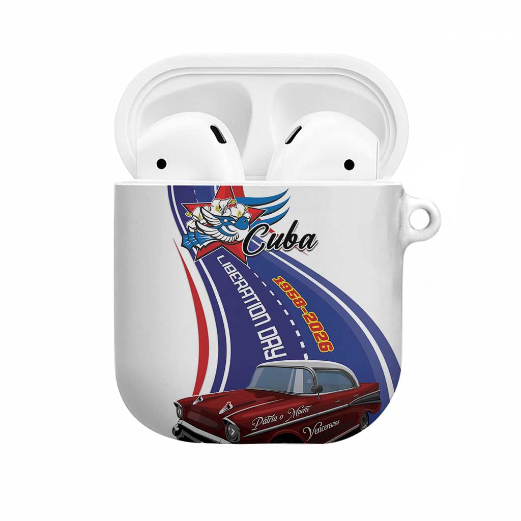 Cuba Liberation Day 1958-2026 AirPods Case Cuba Libre Car - Wonder Print Shop