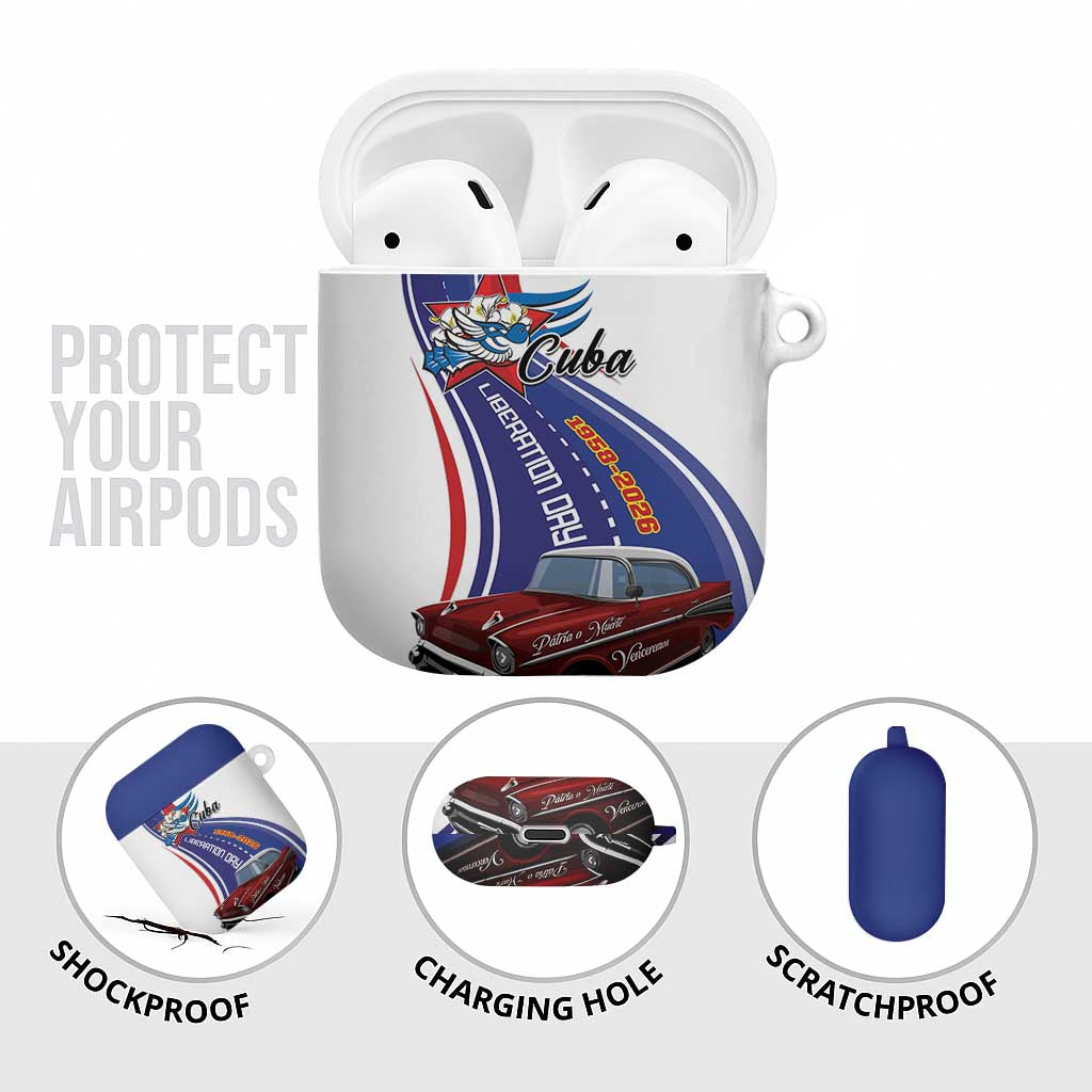 Cuba Liberation Day 1958-2026 AirPods Case Cuba Libre Car - Wonder Print Shop