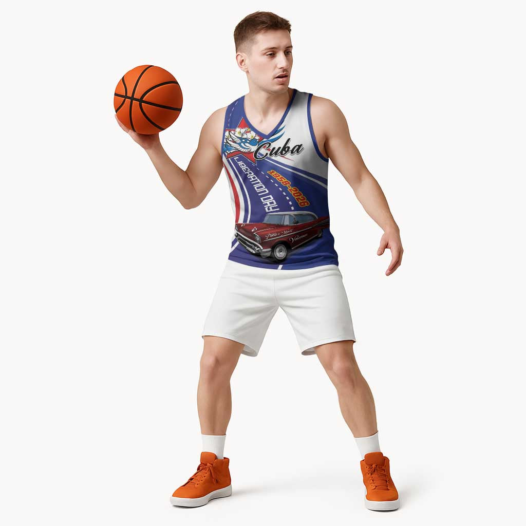 Personalized Cuba Liberation Day 1958-2026 Basketball Jersey Cuba Libre Car - Wonder Print Shop