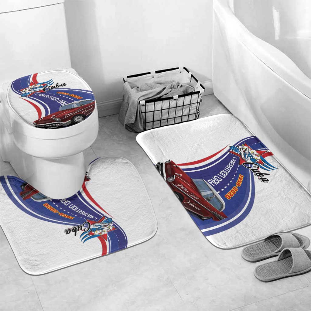 Cuba Liberation Day 1958-2026 Bathroom Set Cuba Libre Car - Wonder Print Shop
