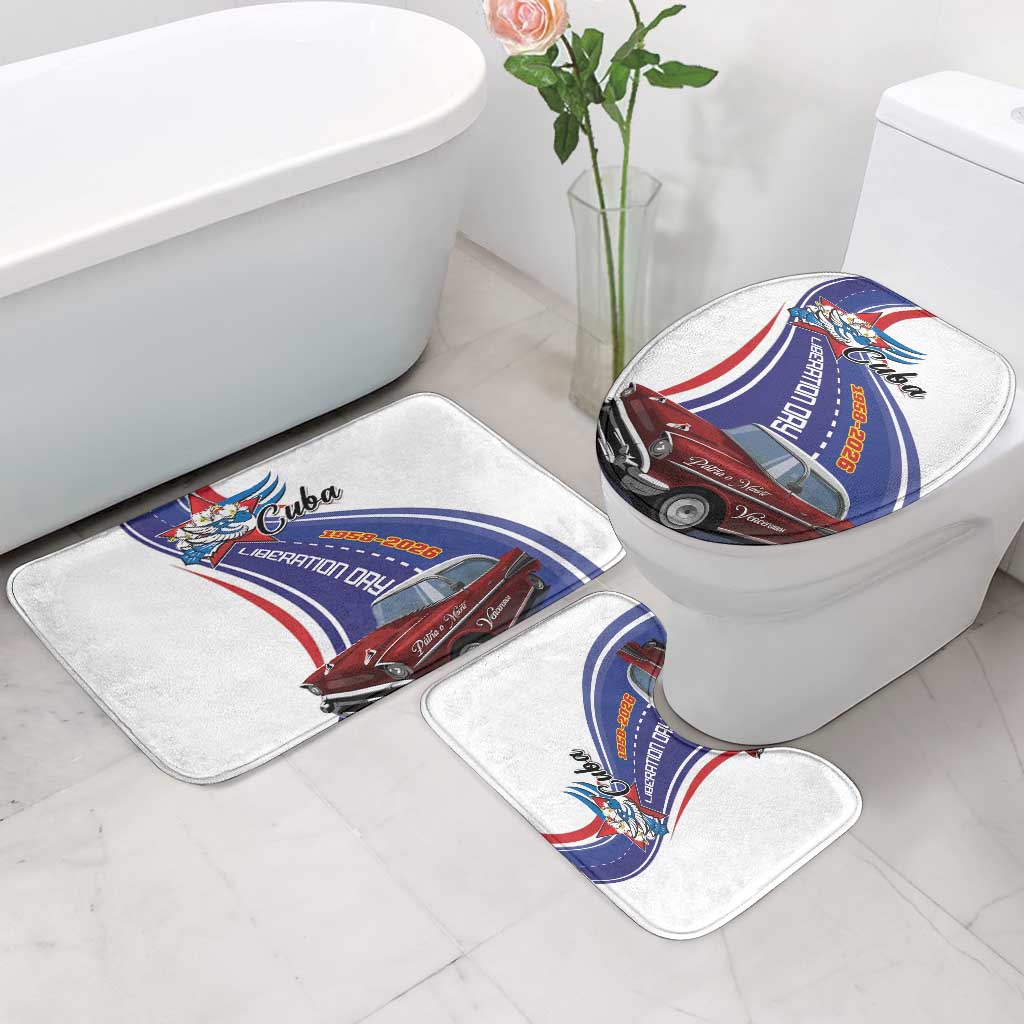 Cuba Liberation Day 1958-2026 Bathroom Set Cuba Libre Car - Wonder Print Shop