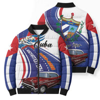 Personalized Cuba Liberation Day 1958-2026 Bomber Puffer Jacket Cuba Libre Car - Wonder Print Shop