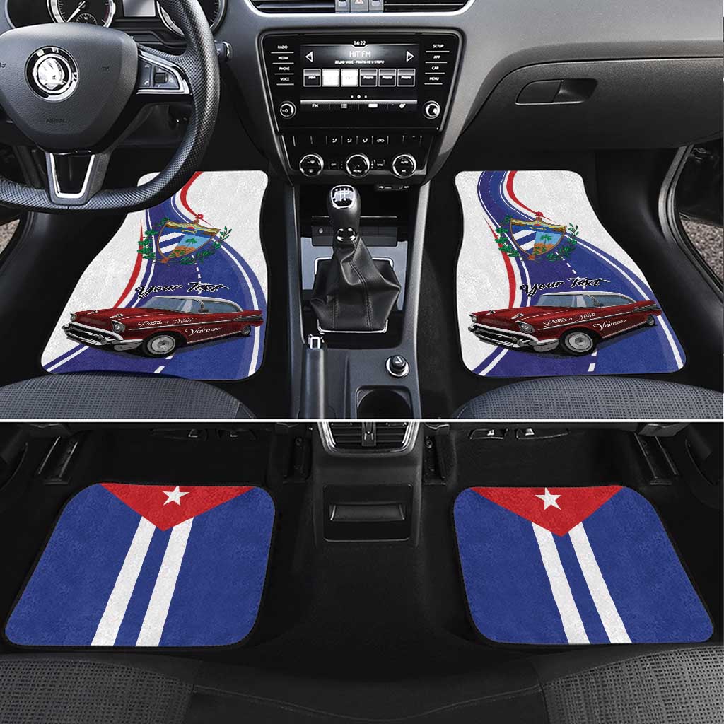 Personalized Cuba Liberation Day 1958-2026 Car Mats Cuba Libre Car - Wonder Print Shop