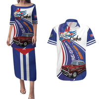 Personalized Cuba Liberation Day 1958-2026 Couples Matching Puletasi and Hawaiian Shirt Cuba Libre Car - Wonder Print Shop