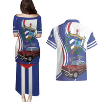 Personalized Cuba Liberation Day 1958-2026 Couples Matching Puletasi and Hawaiian Shirt Cuba Libre Car - Wonder Print Shop