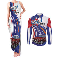 Personalized Cuba Liberation Day 1958-2026 Couples Matching Tank Maxi Dress and Long Sleeve Button Shirt Cuba Libre Car - Wonder Print Shop