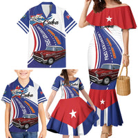 Personalized Cuba Liberation Day 1958-2026 Family Matching Mermaid Dress and Hawaiian Shirt Cuba Libre Car - Wonder Print Shop