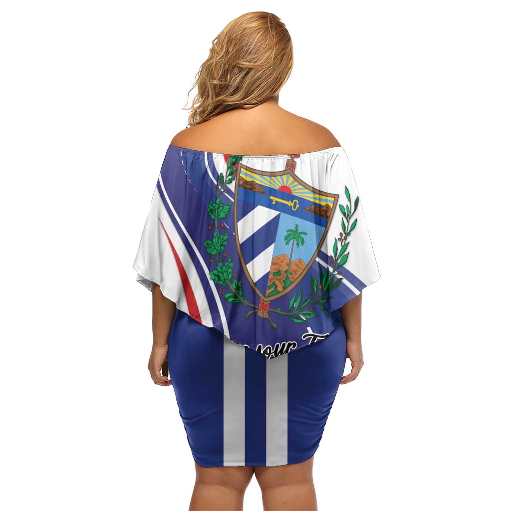 Personalized Cuba Liberation Day 1958-2026 Family Matching Off Shoulder Short Dress and Hawaiian Shirt Cuba Libre Car - Wonder Print Shop