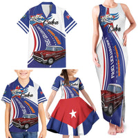 Personalized Cuba Liberation Day 1958-2026 Family Matching Tank Maxi Dress and Hawaiian Shirt Cuba Libre Car - Wonder Print Shop