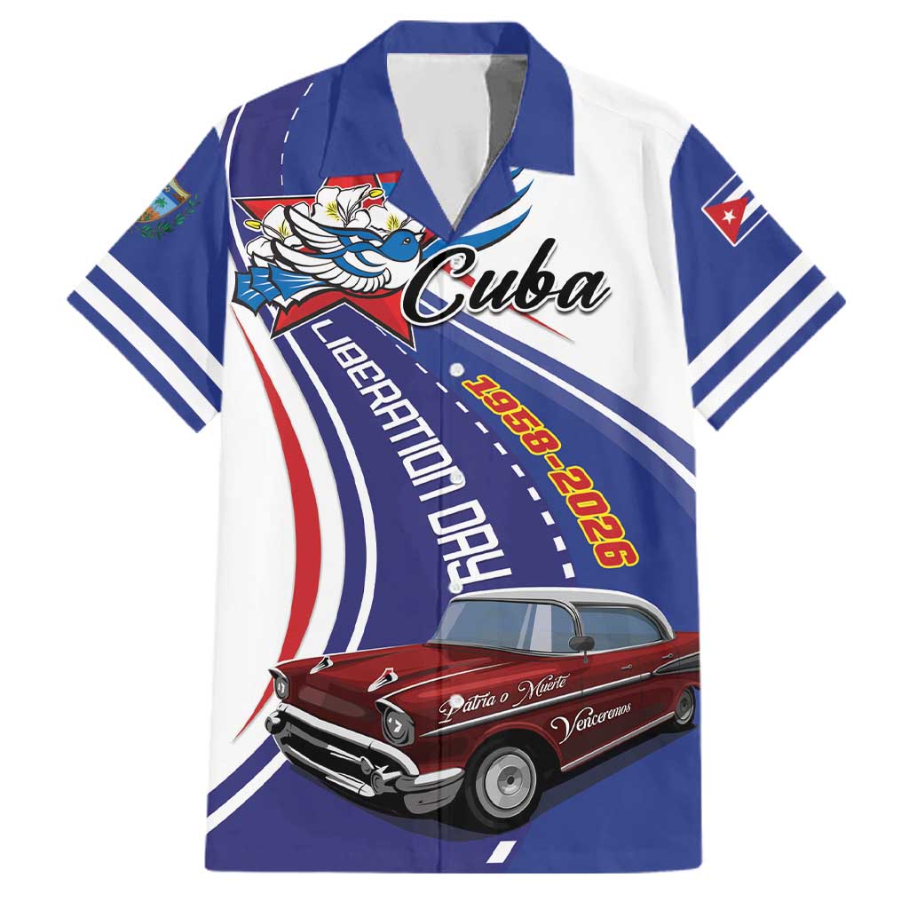 Personalized Cuba Liberation Day 1958-2026 Family Matching Tank Maxi Dress and Hawaiian Shirt Cuba Libre Car - Wonder Print Shop