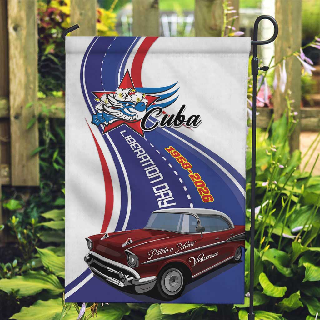 Cuba Liberation Day 1958-2026 Garden Flag Cuba Libre Car - Wonder Print Shop