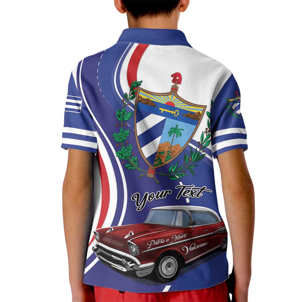 Personalized Cuba Liberation Day 1958-2026 Kid Polo Shirt Cuba Libre Car - Wonder Print Shop