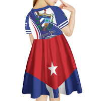 Personalized Cuba Liberation Day 1958-2026 Kid Short Sleeve Dress Cuba Libre Car - Wonder Print Shop
