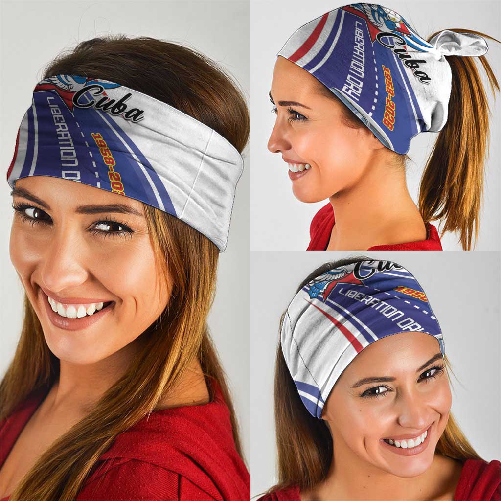 Cuba Liberation Day 1958-2026 Neck Gaiter Cuba Libre Car - Wonder Print Shop