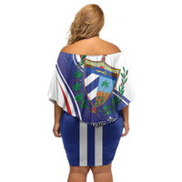 Personalized Cuba Liberation Day 1958-2026 Off Shoulder Short Dress Cuba Libre Car - Wonder Print Shop