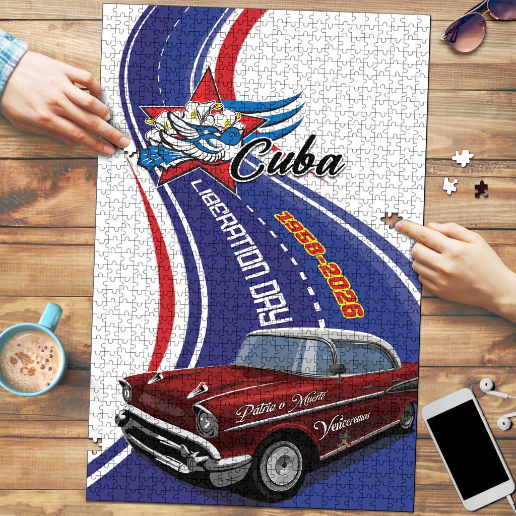 Cuba Liberation Day 1958-2026 Puzzle Cuba Libre Car - Wonder Print Shop