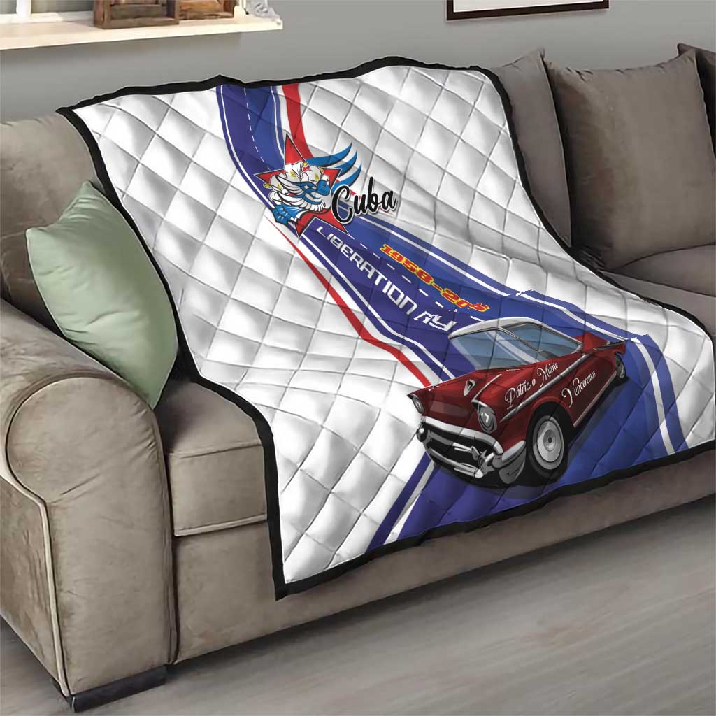 Cuba Liberation Day 1958-2026 Quilt Cuba Libre Car - Wonder Print Shop