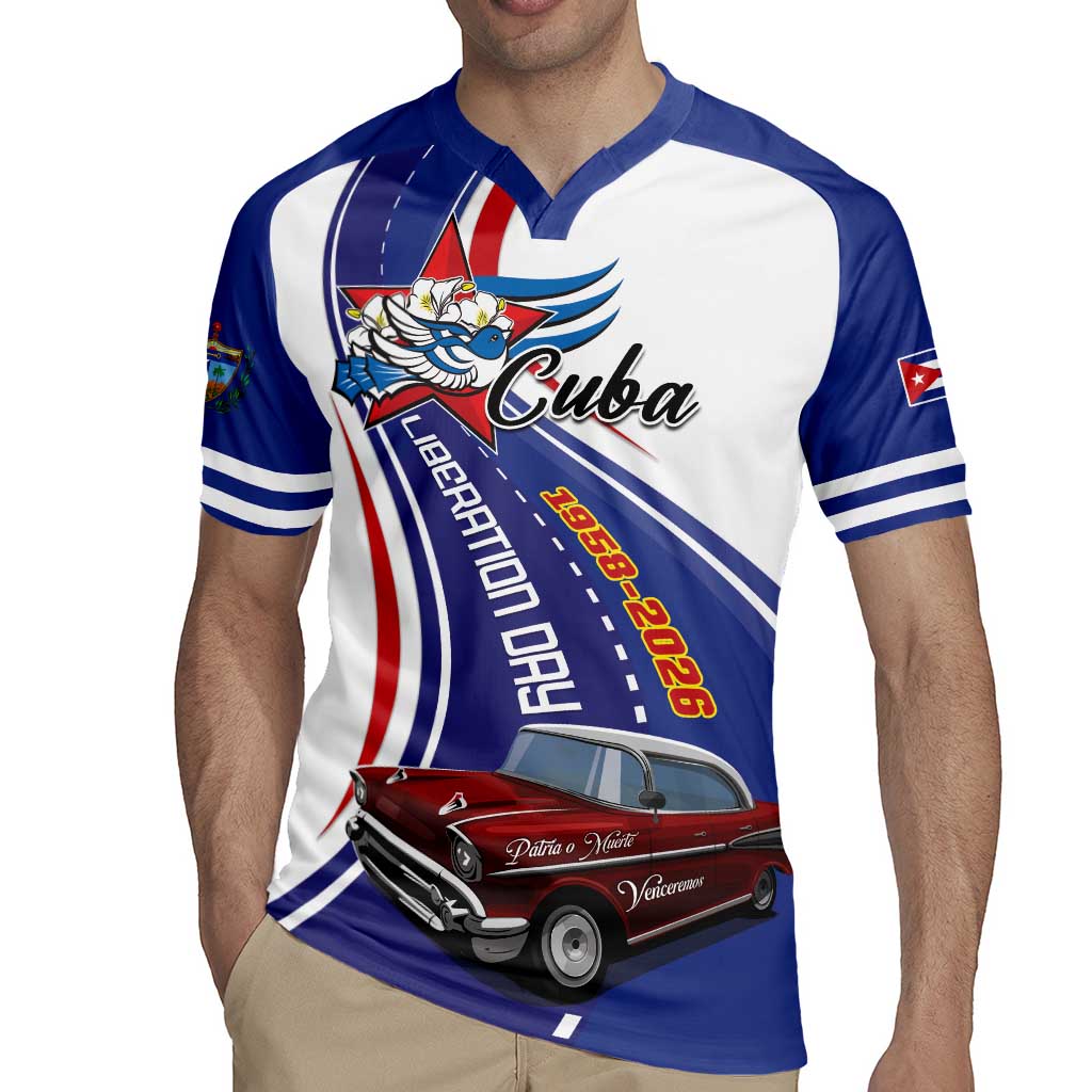 Personalized Cuba Liberation Day 1958-2026 Rugby Jersey Cuba Libre Car - Wonder Print Shop