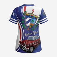 Personalized Cuba Liberation Day 1958-2026 Scrub Top Cuba Libre Car - Wonder Print Shop