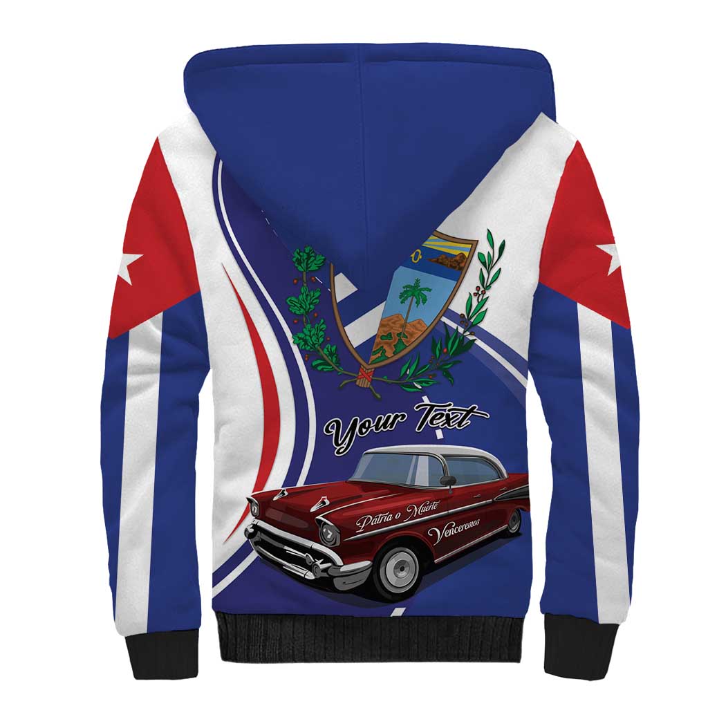 Personalized Cuba Liberation Day 1958-2026 Sherpa Hoodie Cuba Libre Car - Wonder Print Shop