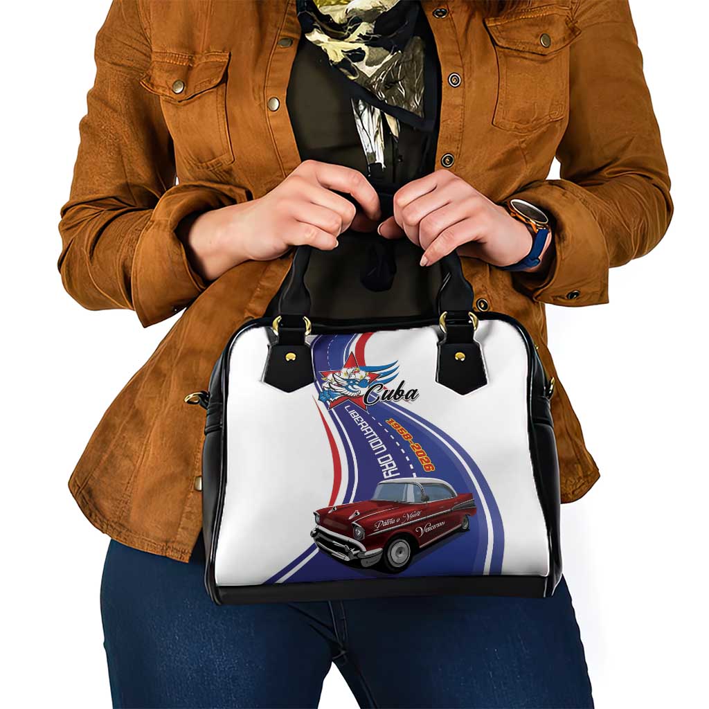 Cuba Liberation Day 1958-2026 Shoulder Handbag Cuba Libre Car - Wonder Print Shop