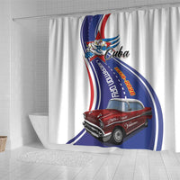 Cuba Liberation Day 1958-2026 Shower Curtain Cuba Libre Car - Wonder Print Shop