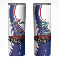 Personalized Cuba Liberation Day 1958-2026 Skinny Tumbler Cuba Libre Car - Wonder Print Shop