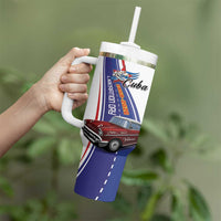 Personalized Cuba Liberation Day 1958-2026 Tumbler With Handle Cuba Libre Car - Wonder Print Shop
