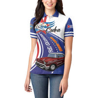 Personalized Cuba Liberation Day 1958-2026 Women Polo Shirt Cuba Libre Car - Wonder Print Shop