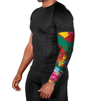 Personalized Grenada Independence Day 1974 Arm Sleeves La Gwinad Dove Armadillo Together - Wonder Print Shop