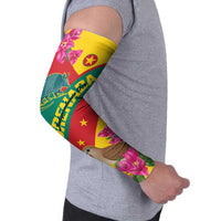 Personalized Grenada Independence Day 1974 Arm Sleeves La Gwinad Dove Armadillo Together - Wonder Print Shop